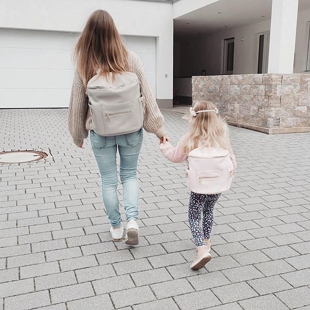 Momside Bebek Bakım Çantası Gri 1 Momside Bebek Bakım Çantası Gri